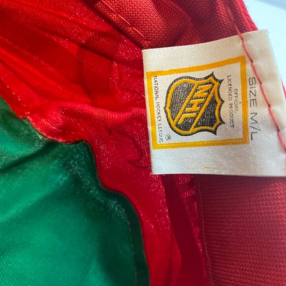 Vintage 80s New Jersey Devils 100% Cotton M/L NHL Hockey Painter Hat Rare - Picture 10 of 12